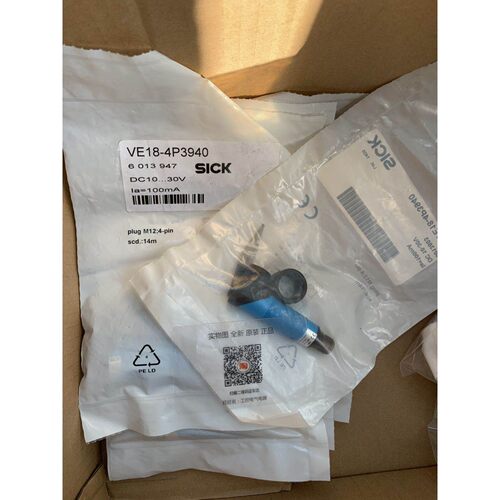 6013947 VE18-4P3940德国sick对射式光电传感器原装实物图