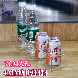 酒店房间矿泉水展示架超市前台牛奶免费赠饮陈列架桌面摆台饮料架