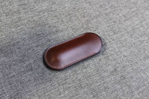 清风纯手工皮具头层牛皮折刀刀套