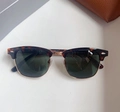 Tortoiseshell Frame Dark Green (Comes with Mirror Box) Resin Polarized Lenses