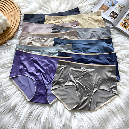 100%蚕丝裆部真丝内裤女一片式