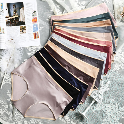 三条装石墨烯无痕内裤女