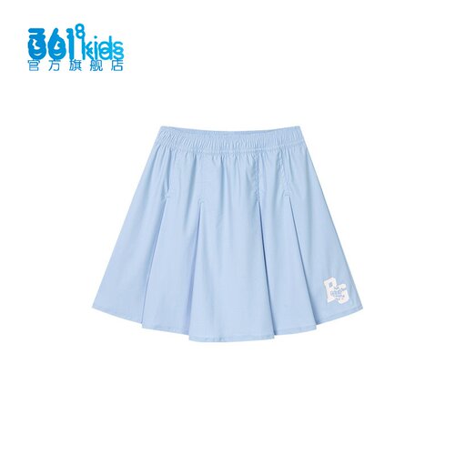 361度女童运动短裙新品2025秋夏速干百褶裙小学生半身裙K62531508