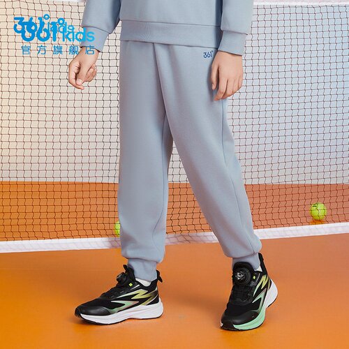 361男女童针织束脚卫裤新品2025秋春大小童收口运动长裤N32531511