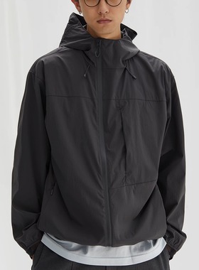 OCTA中空纤维轻量可收纳三防软壳衣  kurokawa黑川机能外套夹克男