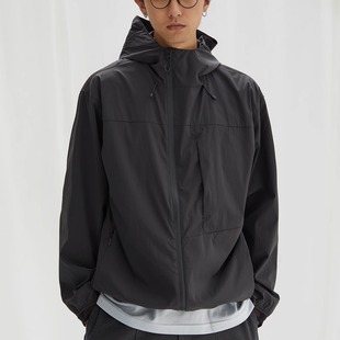 OCTA中空纤维轻量可收纳三防软壳衣  kurokawa黑川机能外套夹克男