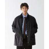 三防仿油蜡涂层洗水肌理OTCA轻量保暖猎装 外套男 kurokawa黑川