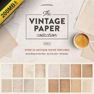 P203#复古做旧牛皮纸张质感纹理背景底纹图案 JPG图片设计素材