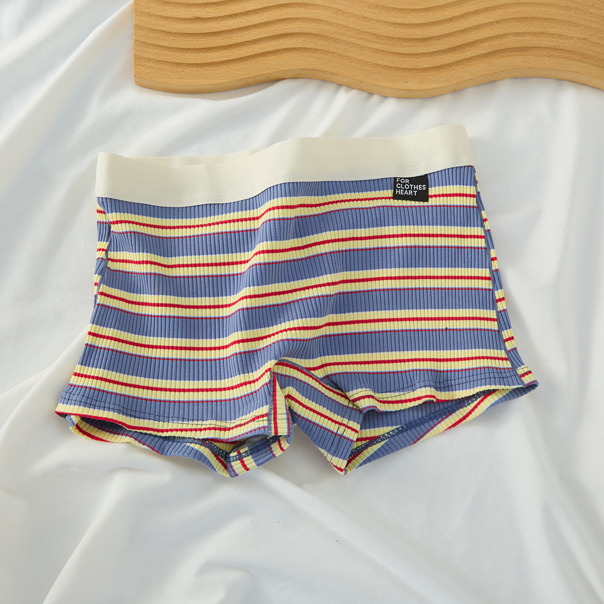 抗菌女士平角内裤纯棉T弹力运动大码舒适透气四角短裤衩底裤安全