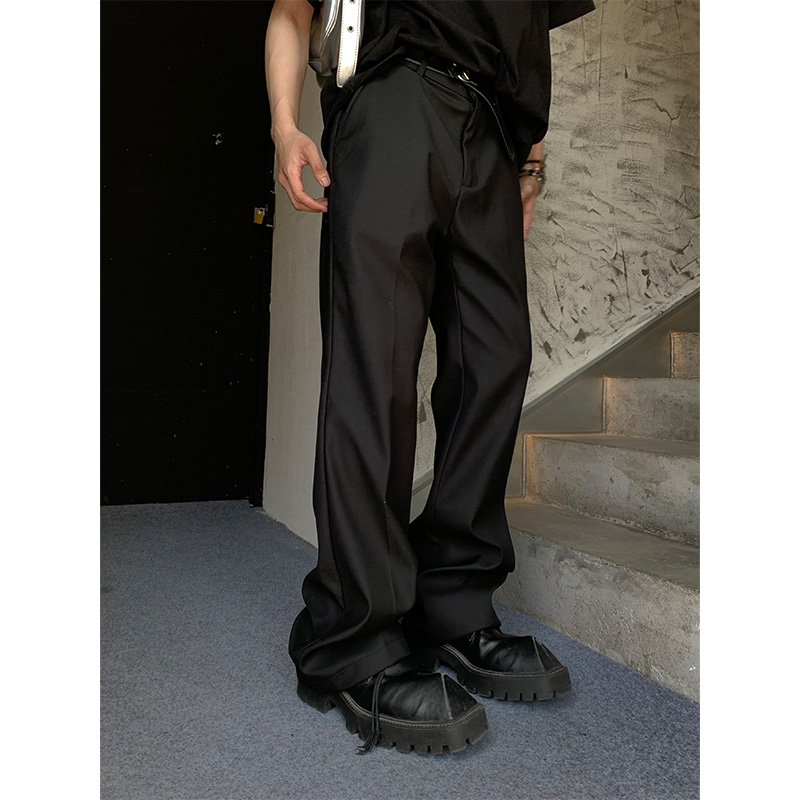 NECOYEP高级感显瘦微喇休闲裤