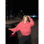 洗水宽松连帽套头卫衣男女秋冬高街潮牌帽衫 NECOYEP 2025美式 外套