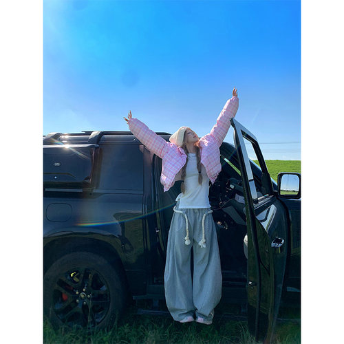 NECOYEP2024早秋直筒阔腿裤