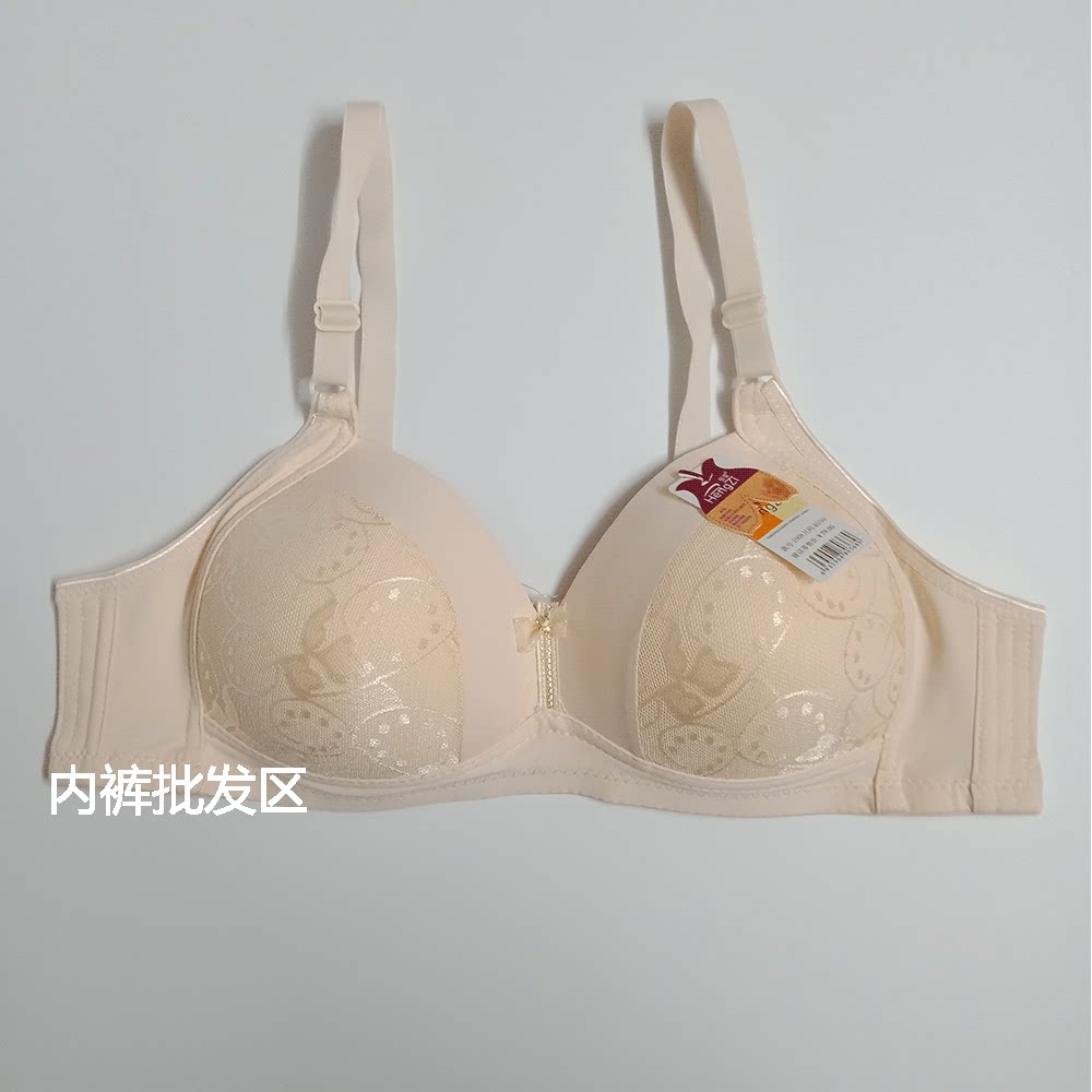 3件包邮恒姿1068中老年薄杯聚拢加大码无钢圈妈妈文胸C杯特大号