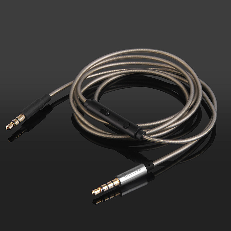 Earmax录音师SOLO2 车载 SOLO3 AUX线 魅族SHP9500镀银耳机升级线