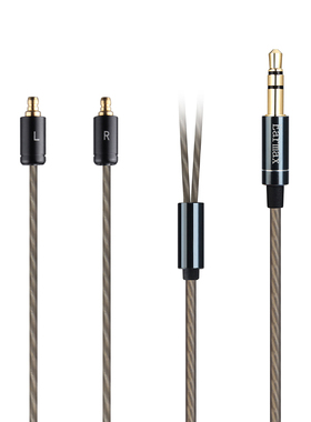 Earmax 森海 IE100 IE400 IE500 线控版镀银线 升级线 耳机线