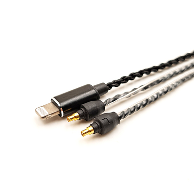 IE40 pro升级线 线控版 单晶铜 镀银线  Lightning 耳机线