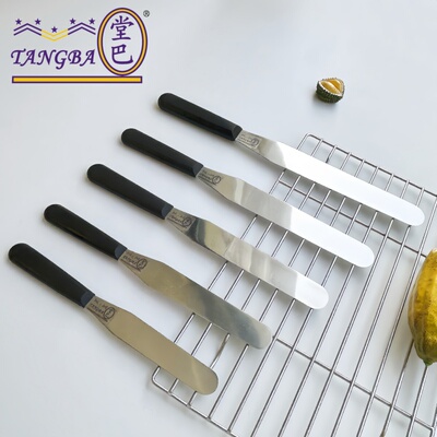 堂巴不锈钢直型曲吻抹刀持久耐用