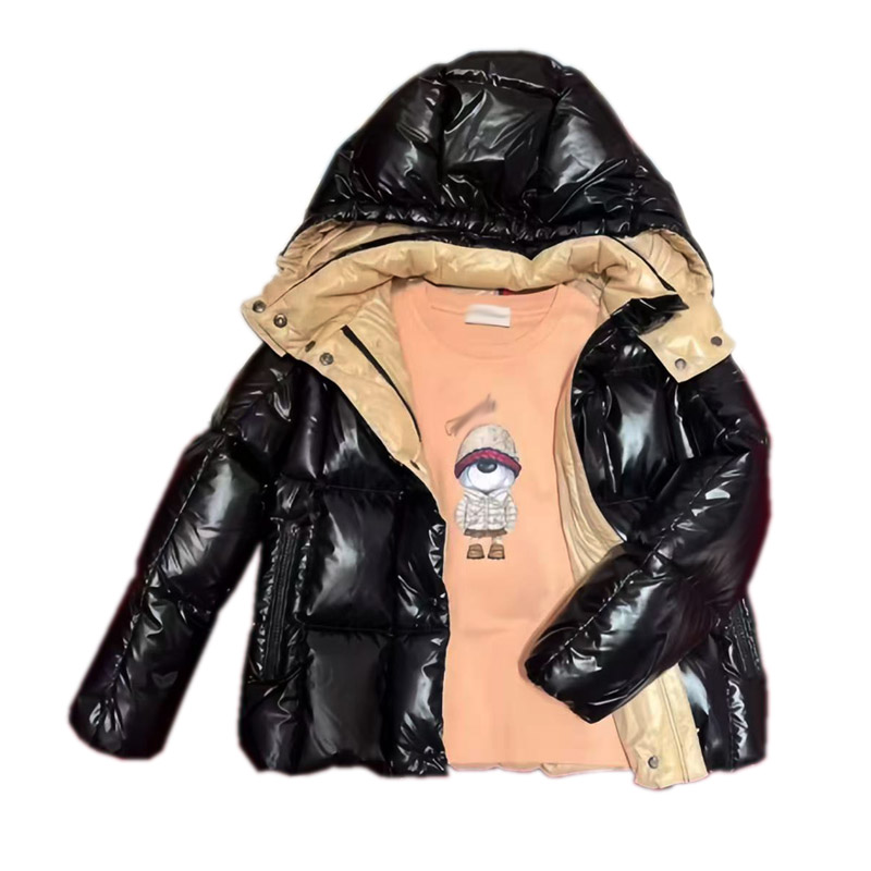 到170码 冬季新款 男女童拼色鹅绒服外套 可亲子 童装