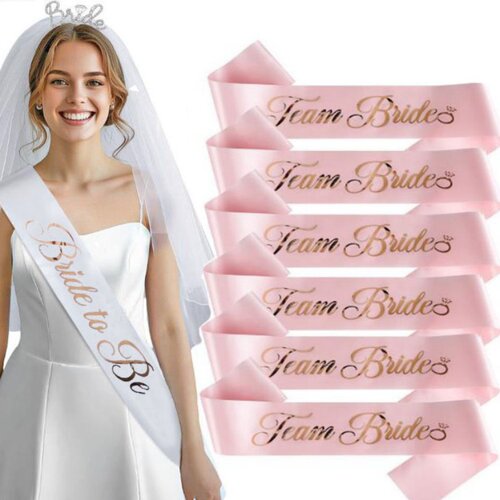 bridetobe准新娘单身派对肩带