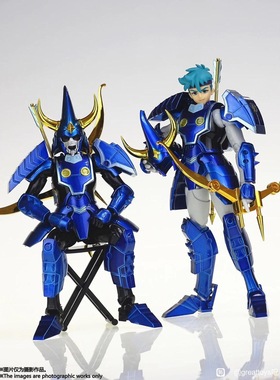 现货 Koo 千值大爷 天空神 铠传 魔神坛斗士 羽柴当麻 双盔甲手办