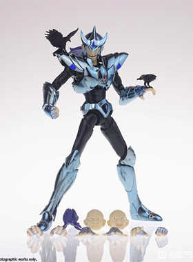 现货 MST乌鸦座 白银圣衣斗士神话模型 EX乌鸦座 基米安 加米安