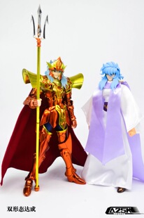 现货 MST海皇 圣衣斗士神话EXM海皇 吉模海王波塞冬 带便服双素体