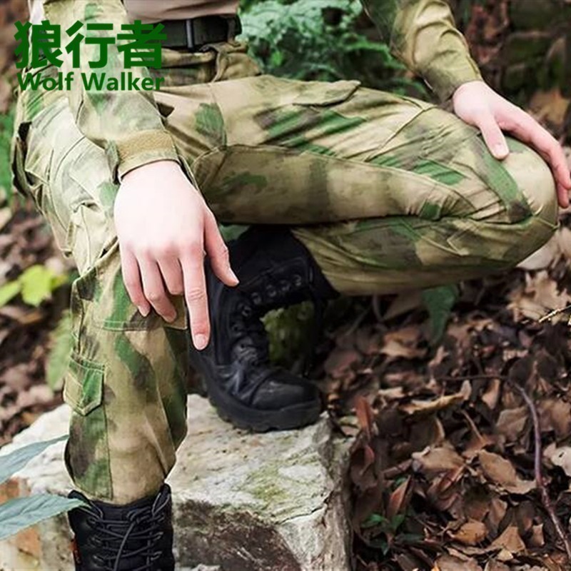 户外特种兵GEN3蛙服单裤多地形绿废墟迷彩全地形工装长裤G2战术裤