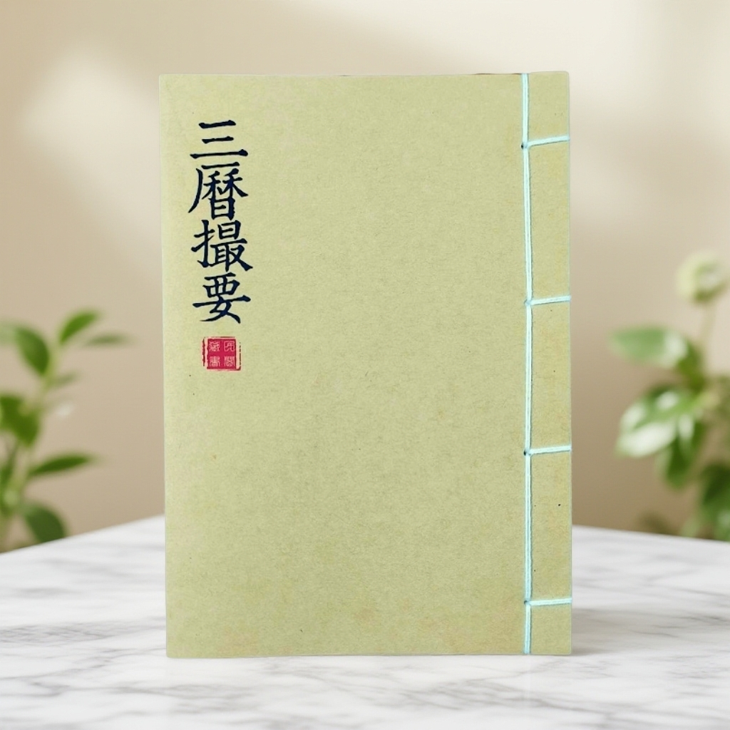 实用 三历撮要 手工线装 民间收藏 高清版 课业本