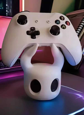 空洞骑士耳机游戏手柄支架手办游戏周边玩偶动漫摆件桌面雕像模型