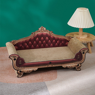 猫沙发猫抓板贵妃椅猫窝躺椅舒适耐磨瓦楞纸大号磨爪子猫玩具用品