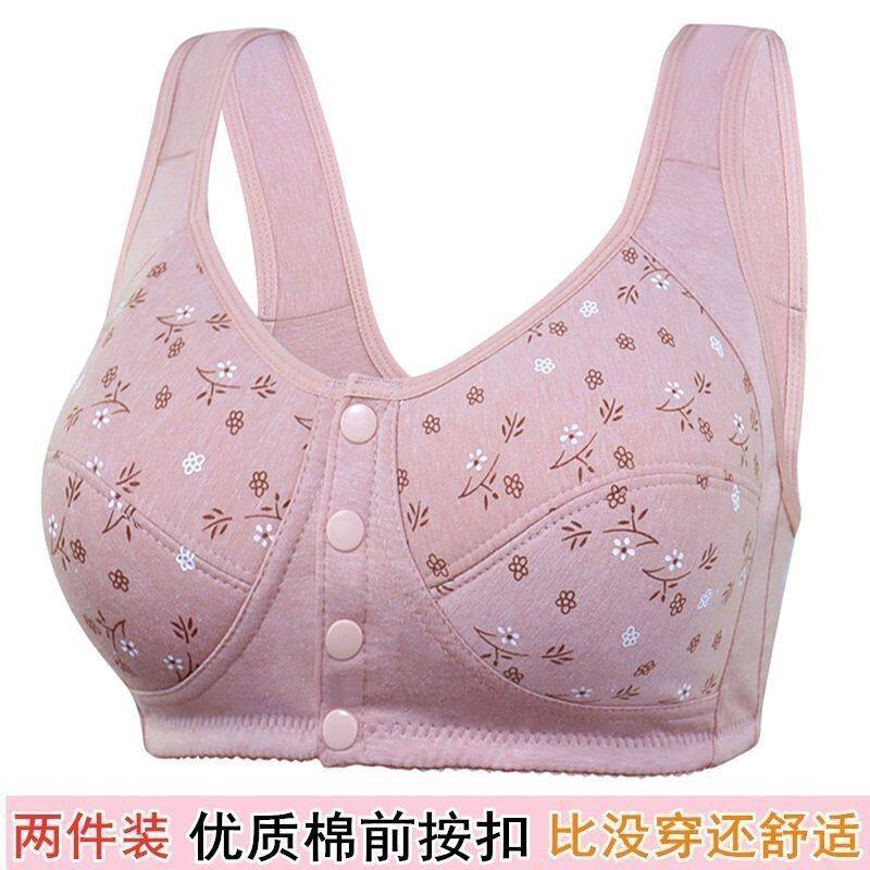 中老年无钢圈妈妈内衣胸罩