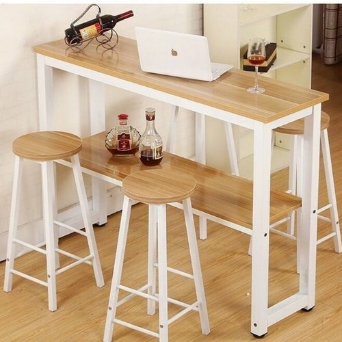 吧台桌长条桌靠墙边家用隔断细长桌奶茶店咖啡桌双层酒吧台高脚桌