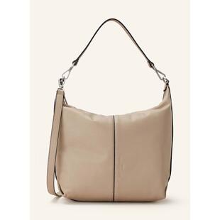 代购LIEBESKIND女士单肩包大容量多隔层可拆卸肩带内袋收纳浅色