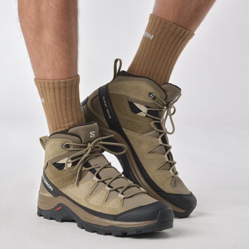 Salomon Quest Rove萨洛蒙户外休闲防水防滑缓震透气徒步登山靴