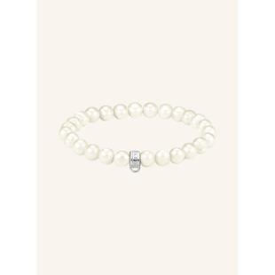 代购thomas sabo女士珍珠手链优雅精致时尚经典925银手工制作