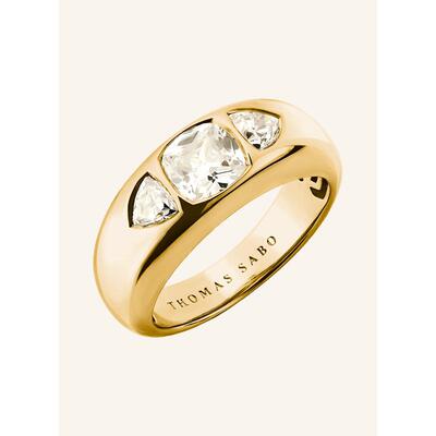 代购thomas sabo女士戒指优雅精致时尚简约925银手工制作