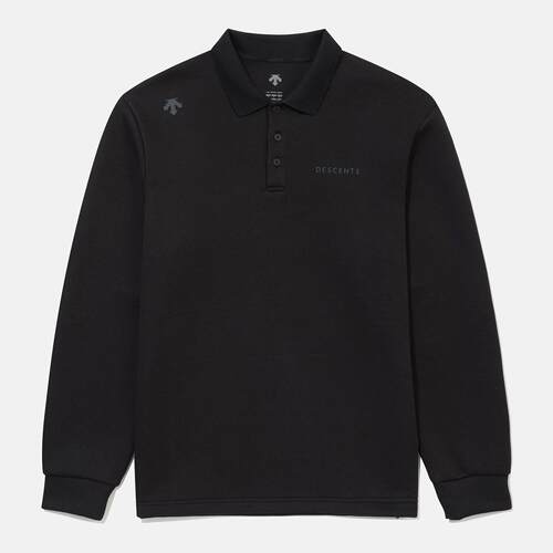 DESCENTE/迪桑特男士Polo衫灰色