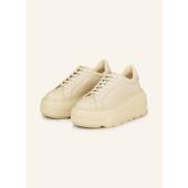 代购 底可拆卸内垫增高设计休闲板鞋 Casadei女士厚底运动鞋 防滑鞋