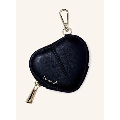 代购LIEBESKIND女士钥匙包便携收纳防丢设计单层储物可挂式黑色