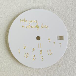 新款 DIY日志改装表盘字面28.5mm可装NH35/8215机芯无夜光