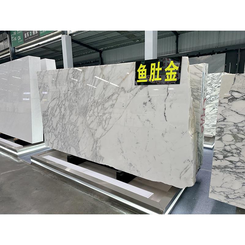 天然大理石鱼肚金台面洗手盆楼梯门槛窗台背景墙飘窗台奢石台桌面图片