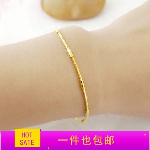 仿真黄金貔貅孔雀久不掉色手饰品