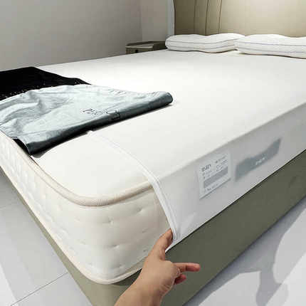 席梦思床垫防尘保护纱罩半包全包床笠贴合试躺防脏耐磨家具展厅用