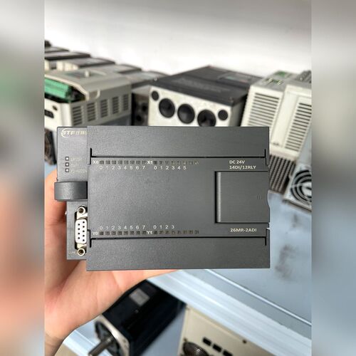 国产PLC模块26MR-2ADI成色如图实物拍 议价