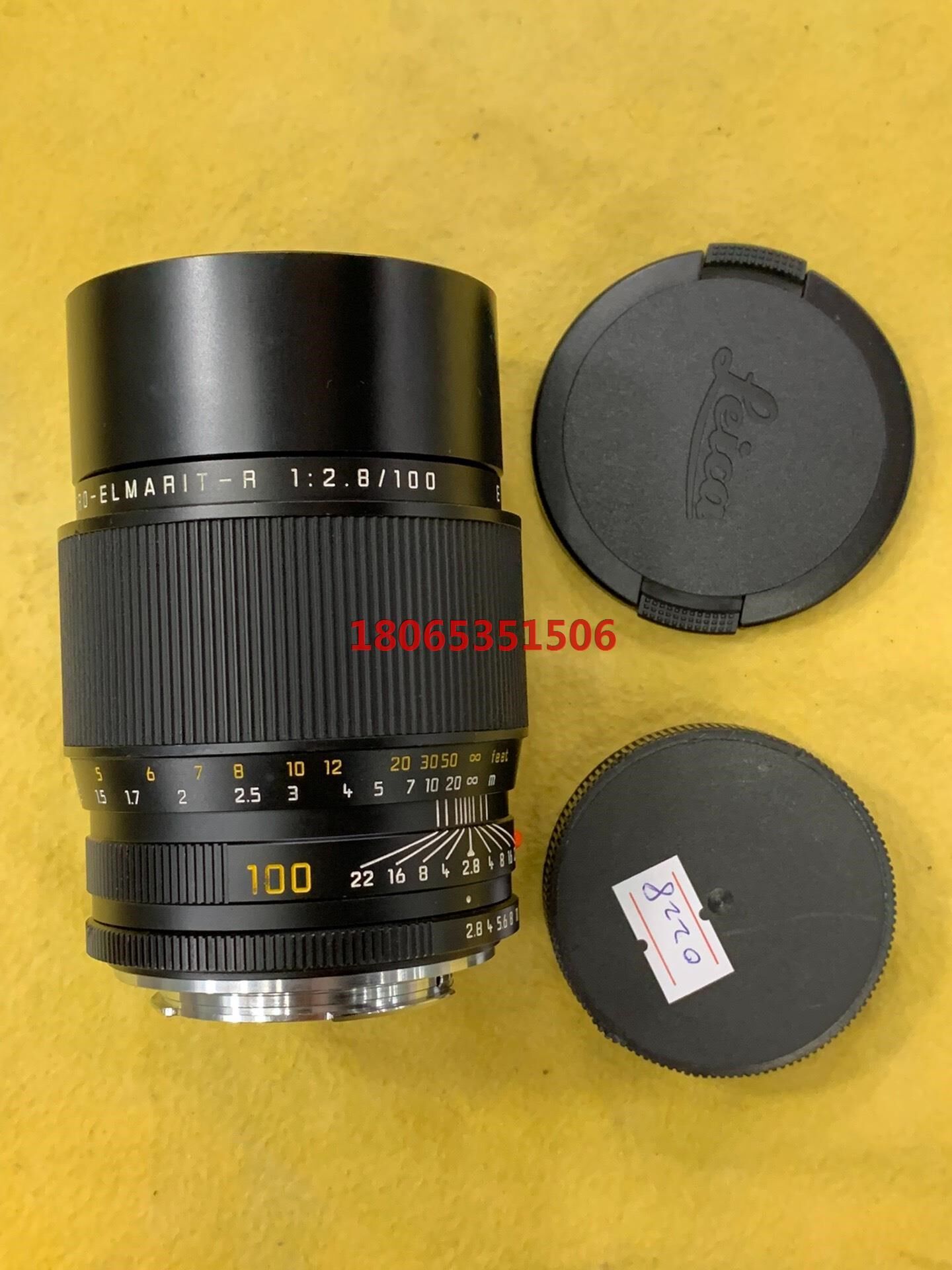 徕卡leica r 100/2.8 rom 微距镜头.