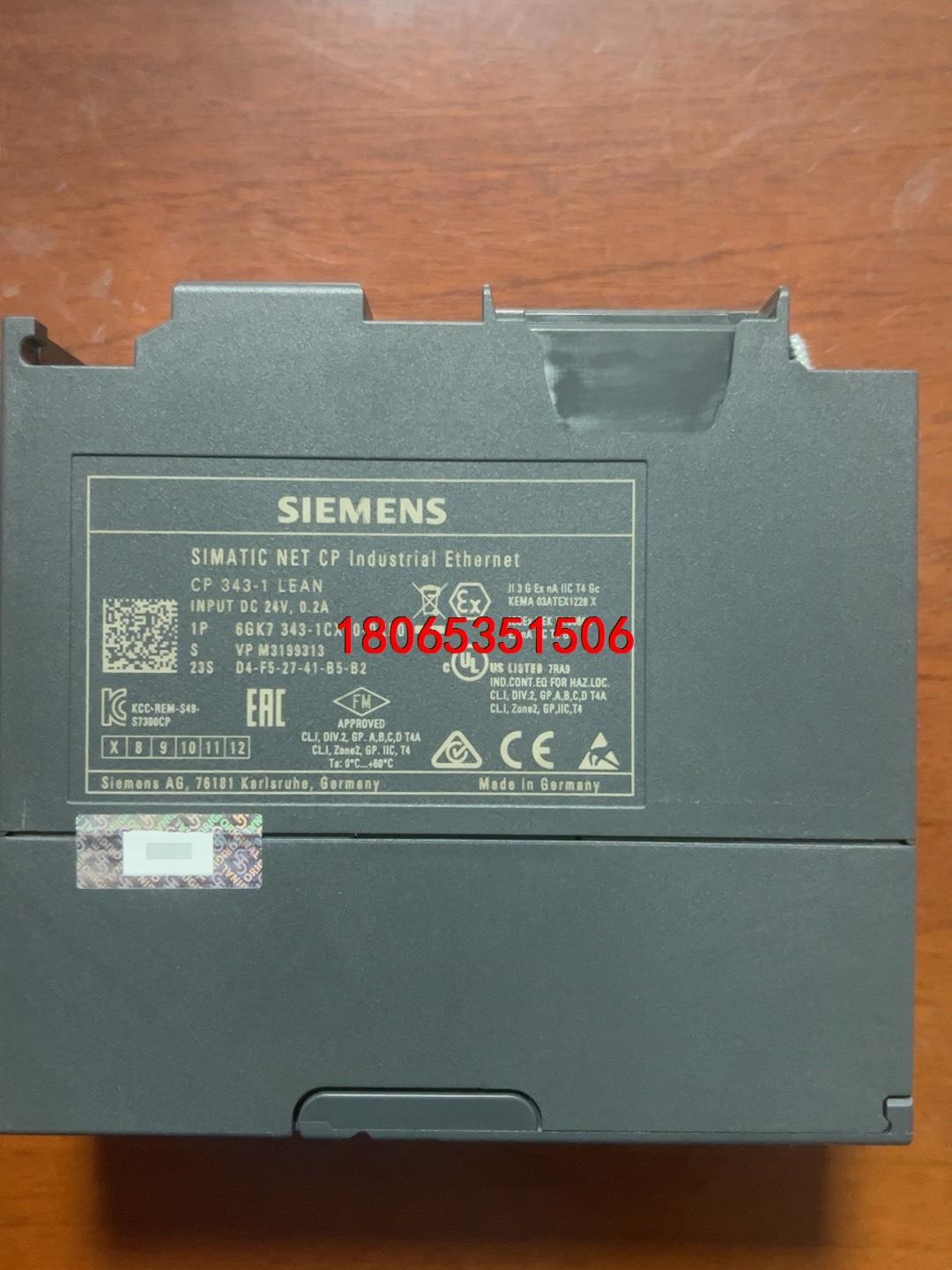 原装6GK7343-1CX10-0XE0,20年成