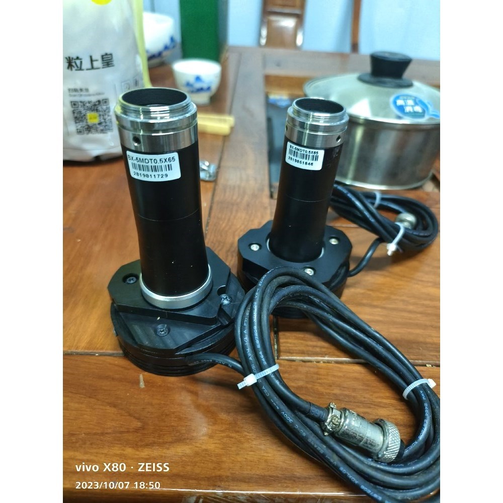 灿锐双远心工业镜头BX-5MDT0.5X65500w像素工 议价