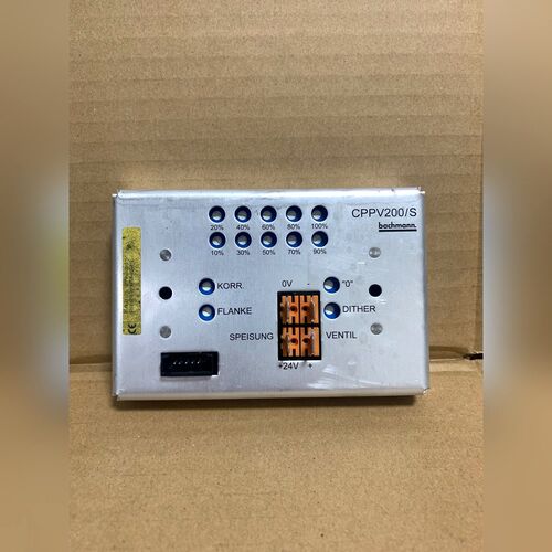 德国bachmann巴赫曼控制器CPPV200S 议价
