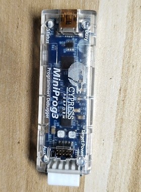 Miniprog3赛普拉斯在线仿真器烧写器功能正常实物 议价