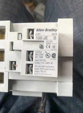 原装ABAllen-Bradley100-JE B 议价